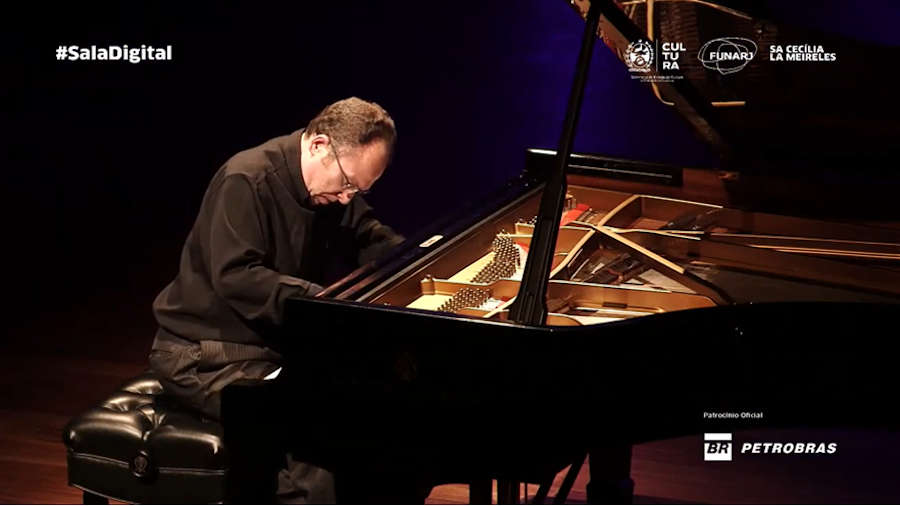 Sérgio Monteiro interpreta Beethoven na integral das sonatas (reprodução) Sérgio Monteiro interpreta Beethoven na integral das sonatas (reprodução)
