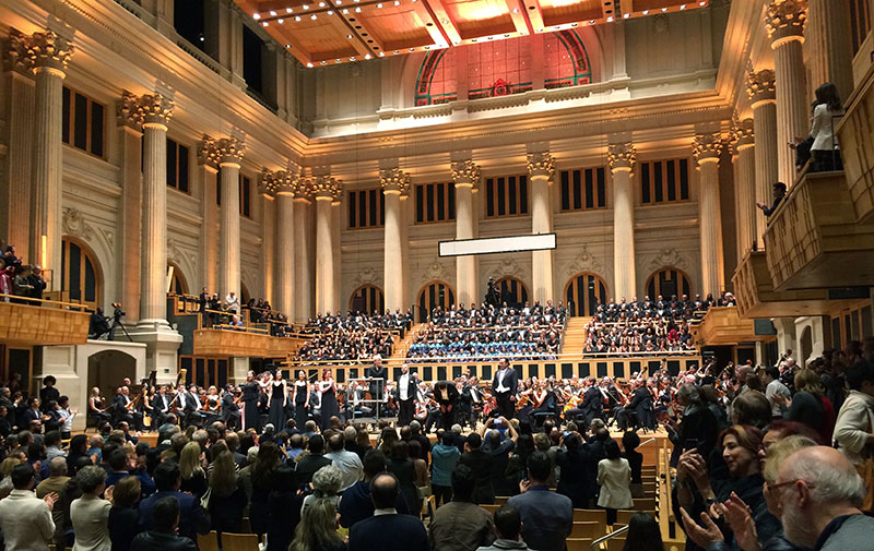 Apresentação da Sinfonia nº 8 de Mahler na Sala São Paulo [Revista CONCERTO]