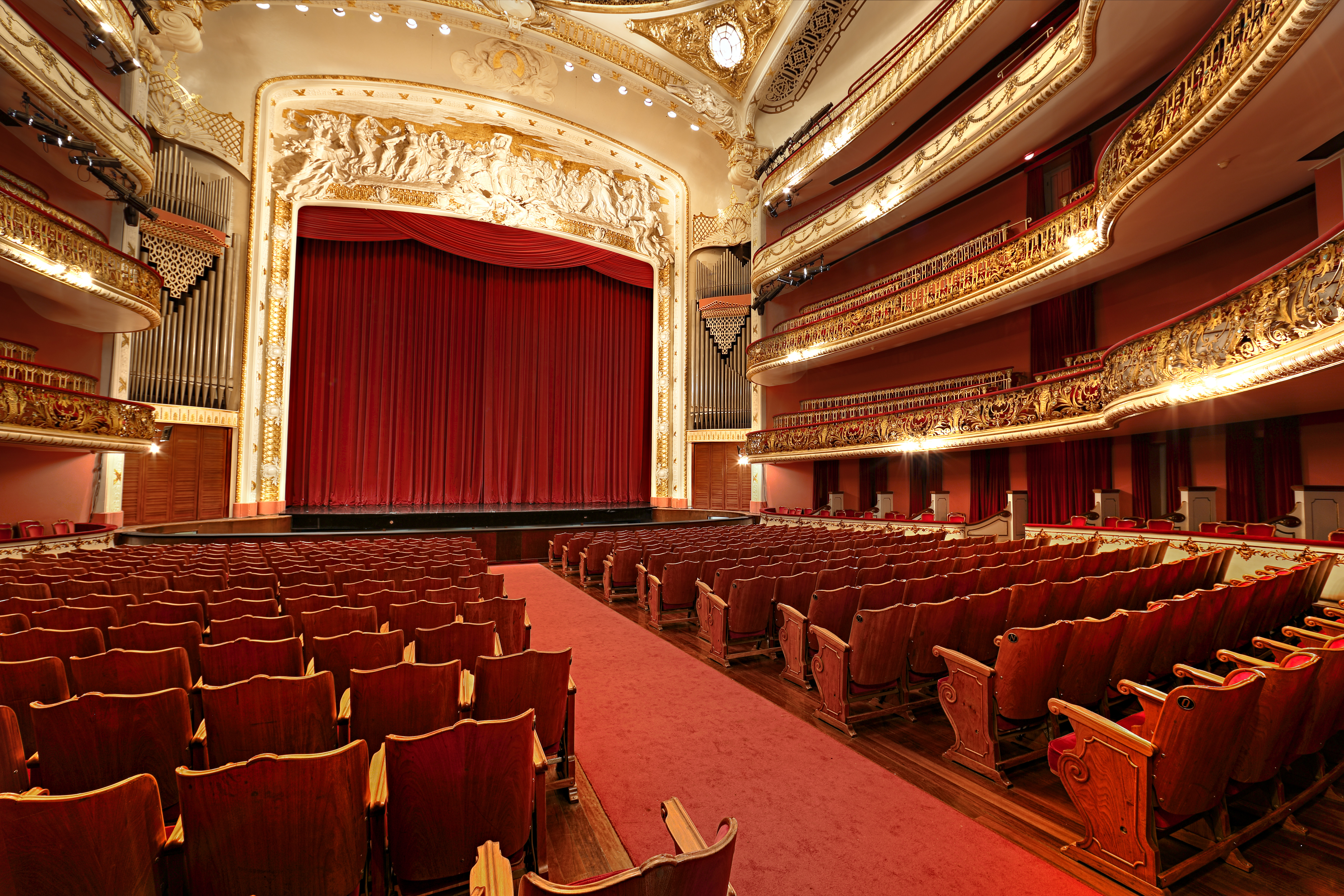 Palco do Theatro Municipal de São Paulo [Divulgação]