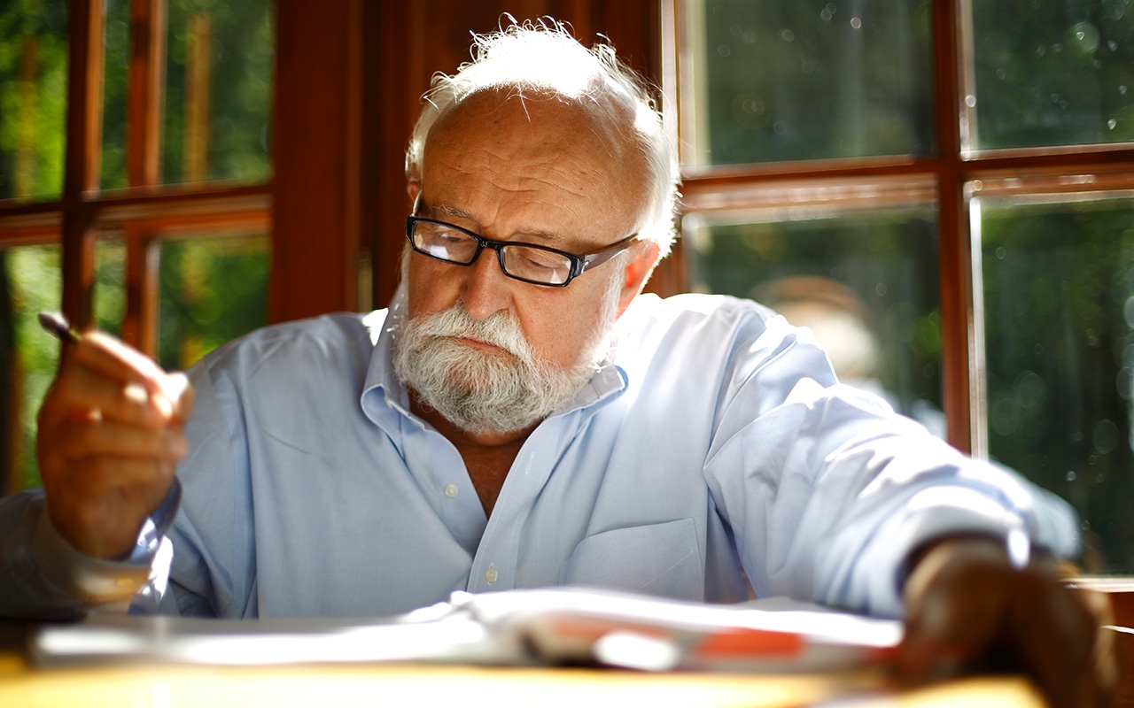 O compositor Krzysztof Penderecki [Divulgação]