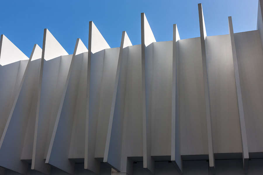 Detalhe da fachada do Palácio das Artes de Belo Horizonte [Divulgação]