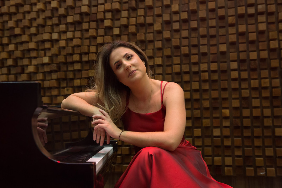 A pianista Ligia Moreno [Divulgação]