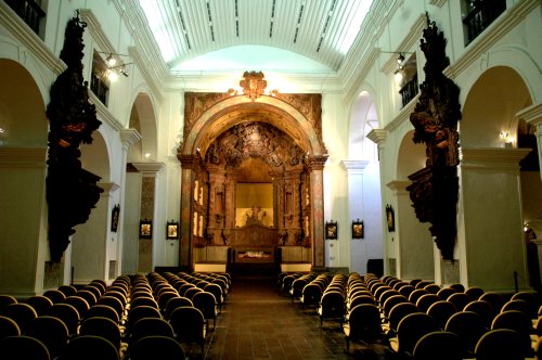 Interior da Igreja de Santo Alexandre, em Belém [Divulgação]