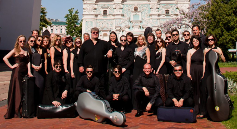 Músicos da orquestra Kyiv Virtuosi [Divulgação]