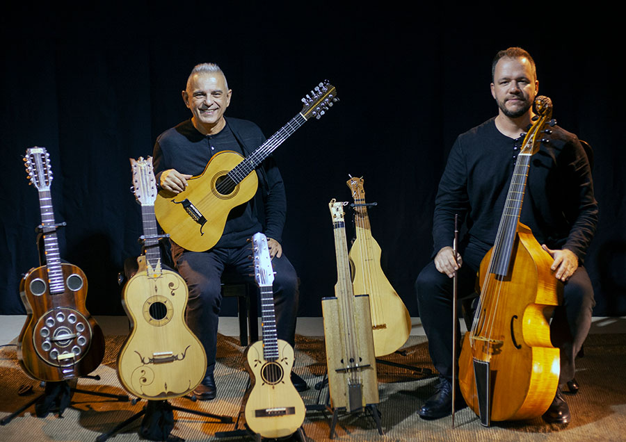 Roberto Corrêa e Gustavo Freccia no Concerto para vaca e boi (divulgação, Dalton Camargos)