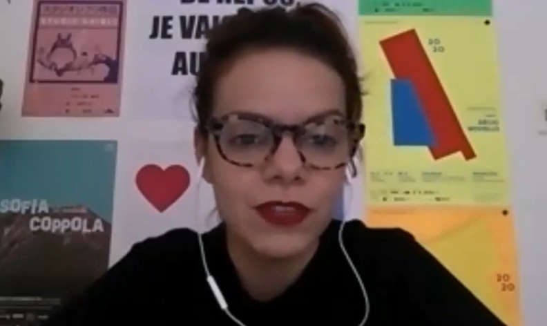 Uiara Azevedo, gerente de Artes Visuais da Fundação Clóvis Salgado (reprodução) Uiara Azevedo, gerente de Artes Visuais da Fundação Clóvis Salgado (reprodução)