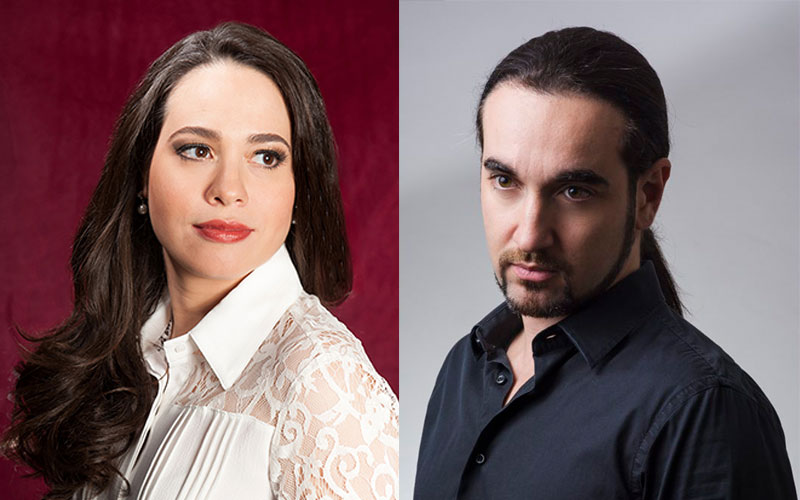 Lina Mendes e Vinicius Atique [Divulgação]