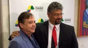 Ney Carrasco e Victor Hugo Toro na apresentação da temporada [Revista CONCERTO]