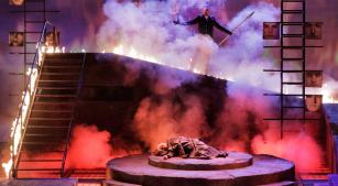 Cena final de 'A valquíria', em produção da Ópera de São Francisco [Divulgação]