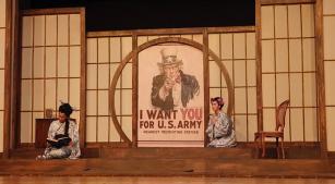 Foto da produção da ópera ‘Madama butterfly’, de Puccini [Divulgação]