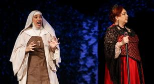 Cena da ópera Suor Angelica [Divulgação / M Quadros]