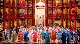 Ópera "Turandot", no Theatro Municipal de São Paulo [Divulgação / Fabiana Stig]