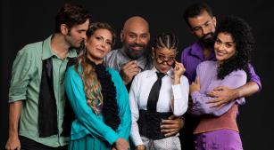 Anibal Mancini, Laura Pisani, Saulo Javan, Chiara Santoro, Michel de Souza e Josy Santos [Divulgação/Stig de Lavor]