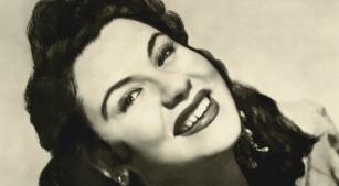 A mezzo soprano Fedora Barbieri