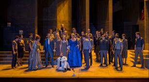 Ópera Don Giovanni, de Mozart, apresentada na Ópera de Paris [Divulgação]