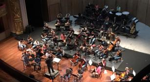 Ensaio do espetáculo da série Vozes, no Theatro Municipal do Rio de Janeiro [Reprodução/Facebook/Theatro Municipal]