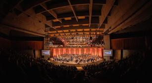 Concerto no Auditório Claudio Santoro, em Campos do Jordão [Divulgação]