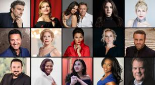 Cantores que integram a série de recitais do Metropolitan Opera House [Divulgação]