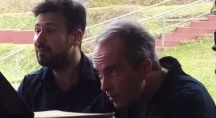 Cristian Budu e Gustavo Carvalho durante recital na abertura do festival [Revista CONCERTO/Irineu Franco Perpetuo]