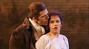 Cena de ‘Don Giovanni’, de Mozart, em produção da Ópera de Zurique de 2001 (reprodução YouTube)