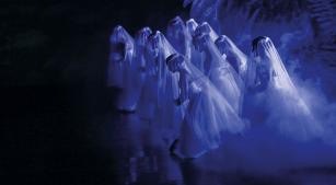 Cena de 'Giselle, Ato II', com a São Paulo Companhia de Dança [Divulgação/Charles Lima]