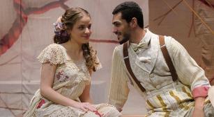 Cena de ‘O machete’, ópera de André Mehmari (divulgação, Heloisa Bortz)