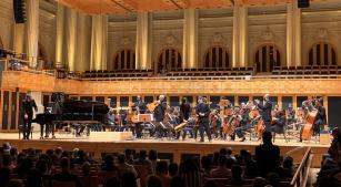 Concerto do Quaternaglia com a GRU Sinfônica na Sala São Paulo (Revista CONCERTO)