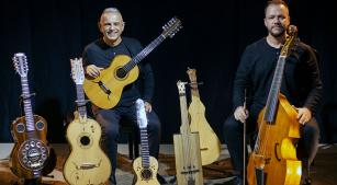 Roberto Corrêa e Gustavo Freccia no Concerto para vaca e boi (divulgação, Dalton Camargos)