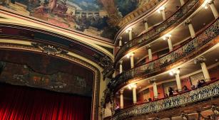Detalhe do interior do Teatro Amazonas, em Manaus (Revista CONCERTO)