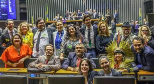 A votação contou com a presença de artistas, gestores e secretários de Cultura (divulgação, Agência Senado)