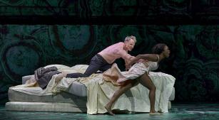 Cena da produção da Ópera de Zurique de ‘Lessons in Love and Violence’, de George Benjamin (divulgação, Herwig Prammer)