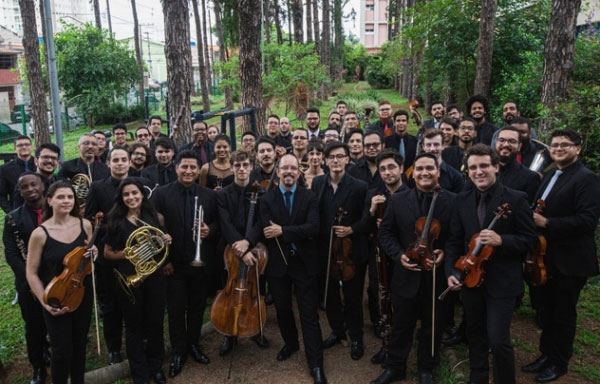 A orquestra Gru Sinfônica (divulgação, Rodrigo Marcelo) A orquestra Gru Sinfônica (divulgação, Rodrigo Marcelo)