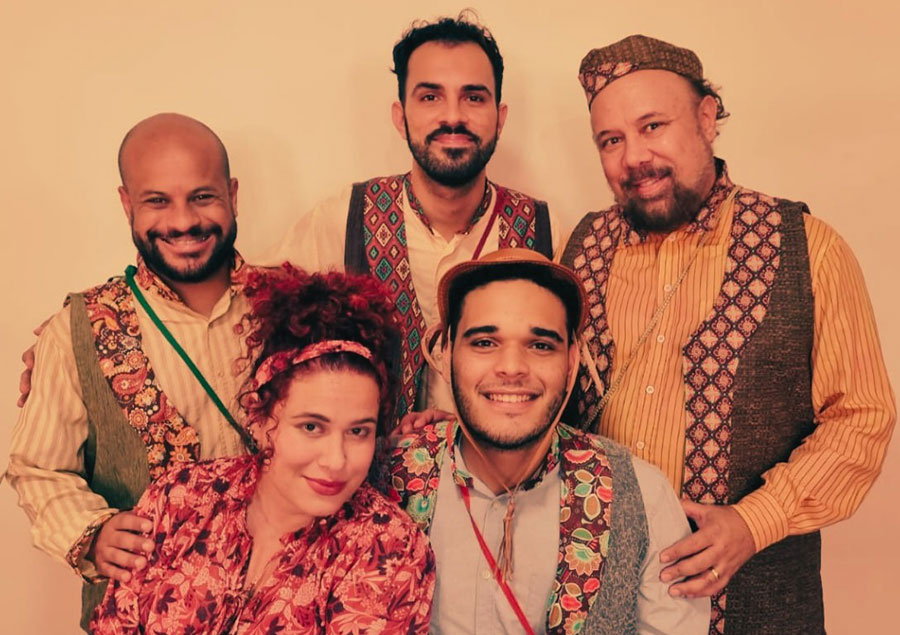 Elenco de ‘Serafim e o lugar onde não se morre’ (divulgação)