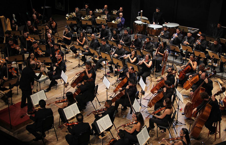 A Oses em ação, sob direção do titular Helder Trefzger (divulgação, Secult, Marcelo Siqueira) A Oses em ação, sob direção do titular Helder Trefzger (divulgação, Secult, Marcelo Siqueira)
